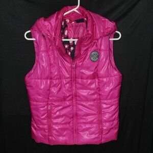 Aeropostale Eighty-Seven Pink Ski Vest